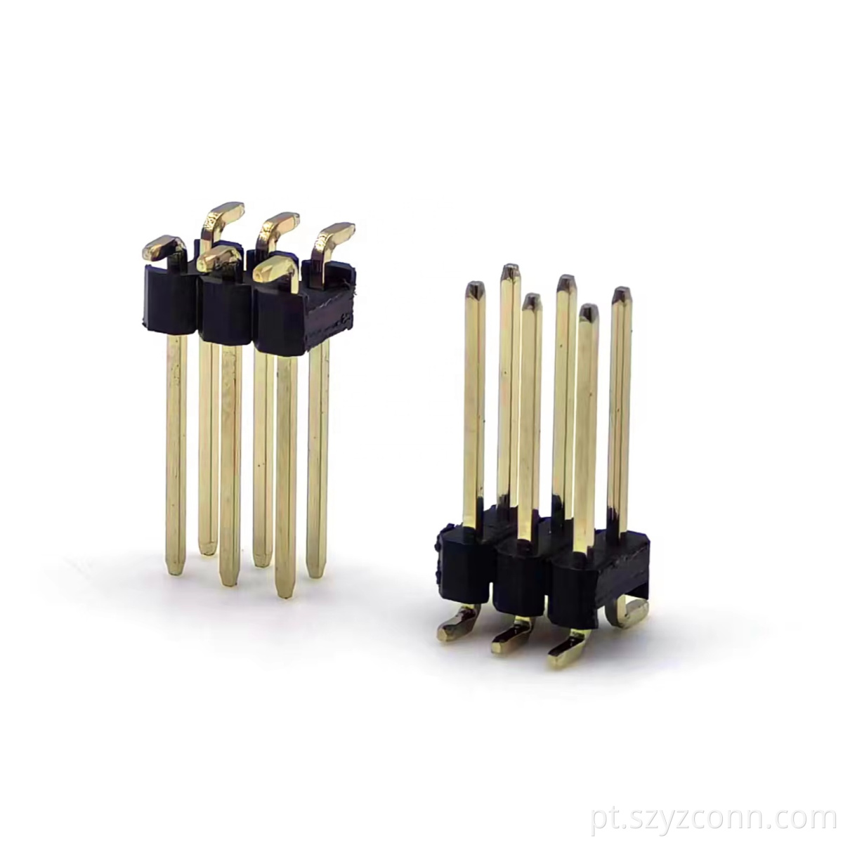 cabeçalho de pino de duas fileiras de 2,54 mm dual row 2.54mm pin header